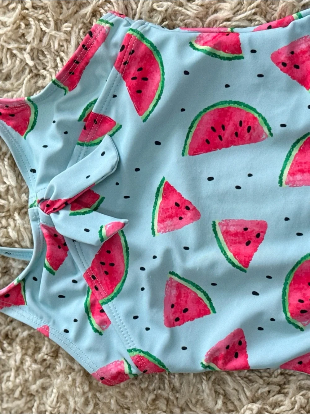 Sol Swim Watermelon One‑Piece Swimsuit – Size 3T
